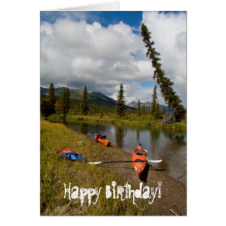 Kayak Birthday Cards | Zazzle