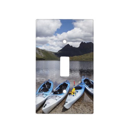 Kayaks, Cradle Mountain And Dove Lake, Cradle Light Switch Cover