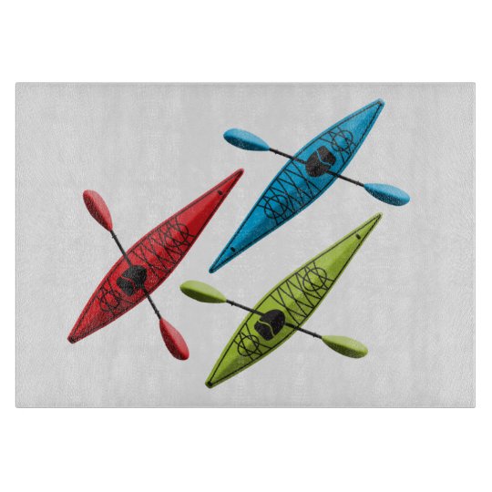Kayaks cutting board