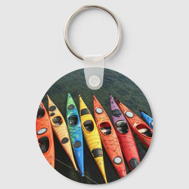 Kayaks! Keychain (Front)
