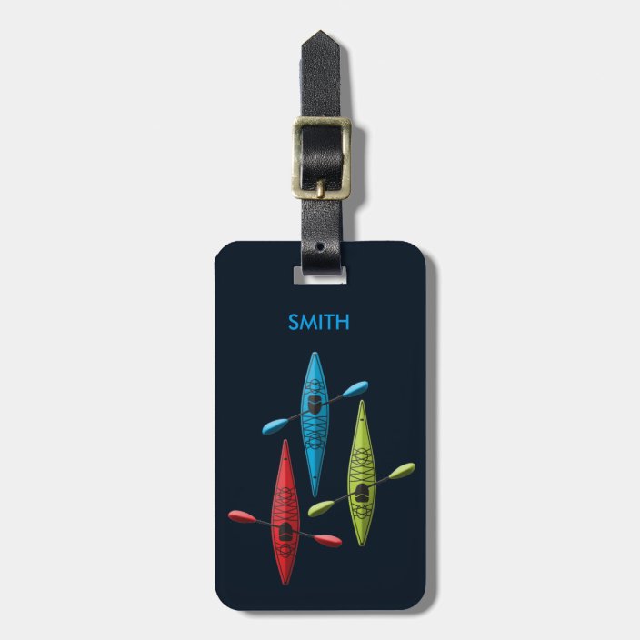 Kayaks Luggage Tag