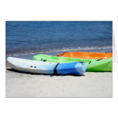 Kayaks on Beach (Front Horizontal)