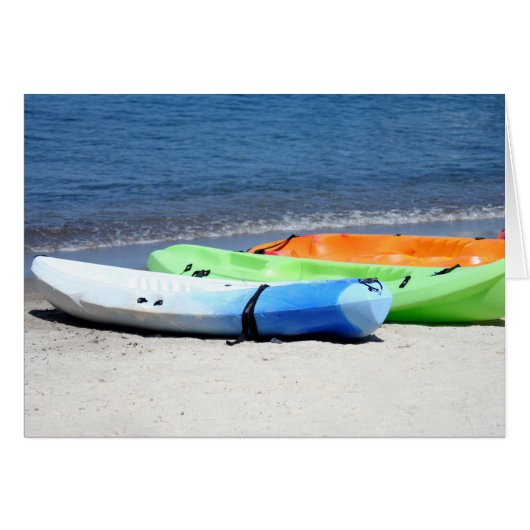 Kayaks on Beach (Front Horizontal)