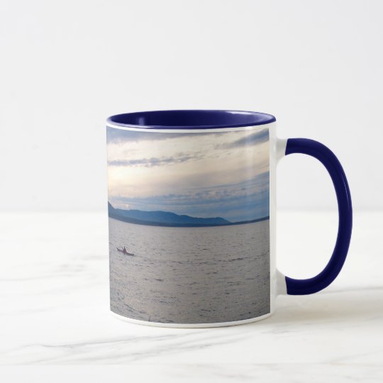 KAYAKS ON BELLINGHAM BAY MUG