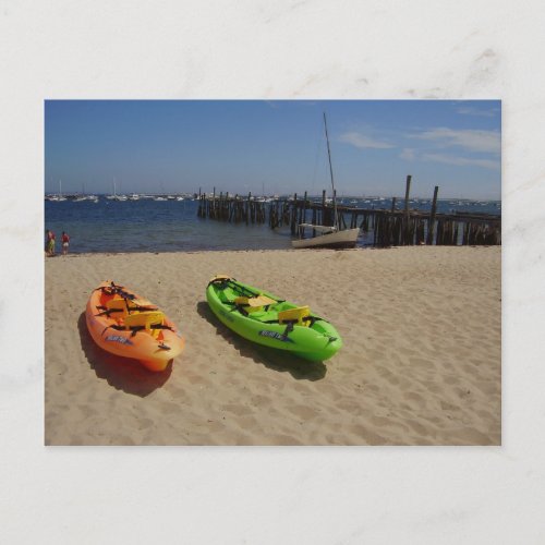 Kayaks Postcard