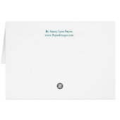 Kayaks Ready for Paddlers Card (Back Horizontal)