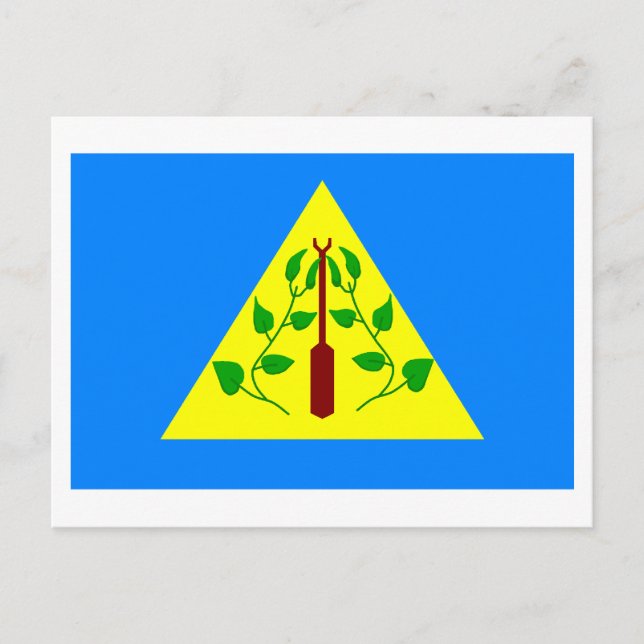 Kayangel Flag Postcard (Front)