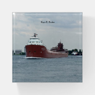 Kaye E. Barker paperweight