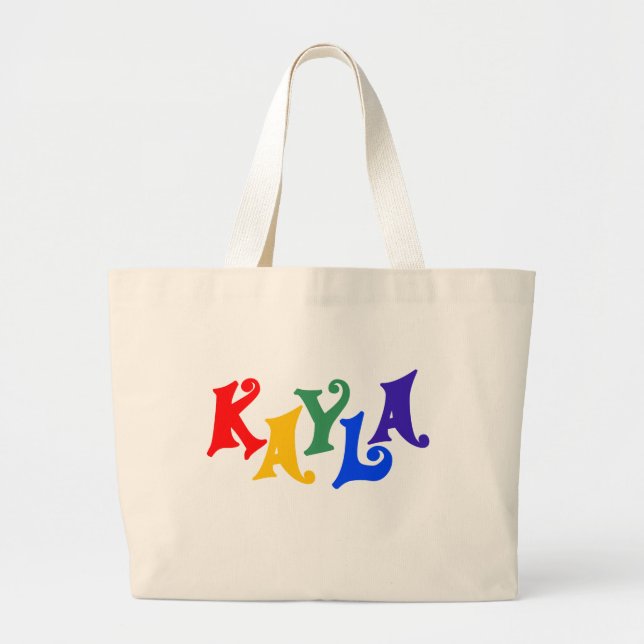 Kayla Large Tote Bag (Front)