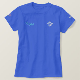 Kayla Name With African-American/English Meaning Embroidered Shirt