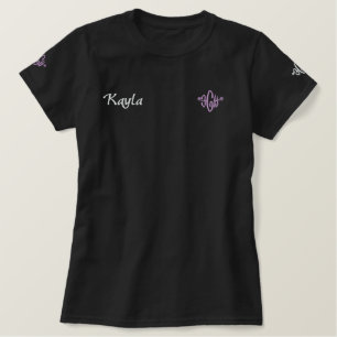 Kayla Name With African-American/English Meaning Embroidered Shirt