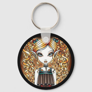 "Kayla" Steampunk Fairy Close Up Key Chain
