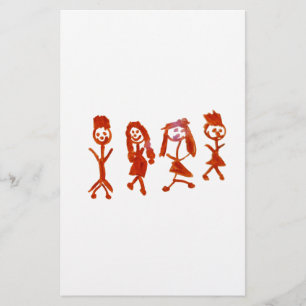 Kaylee My Family 2013 Art1a Hoboken The MUSEUM Zaz Stationery