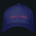 Kaylee Strong awareness hat<br><div class="desc">Custom embroidered hat for PKAN awareness.</div>