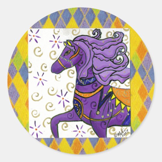 Kaylee's Horse Classic Round Sticker
