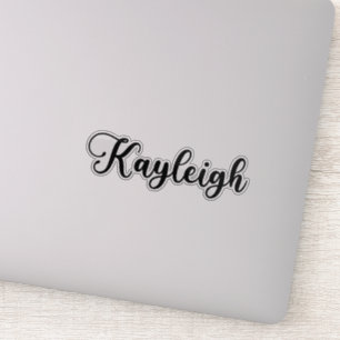 Kayleigh Name - Handwritten Calligraphy Sticker
