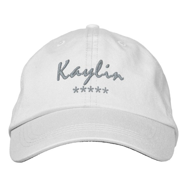Kaylin Name Embroidered Baseball Cap (Front)