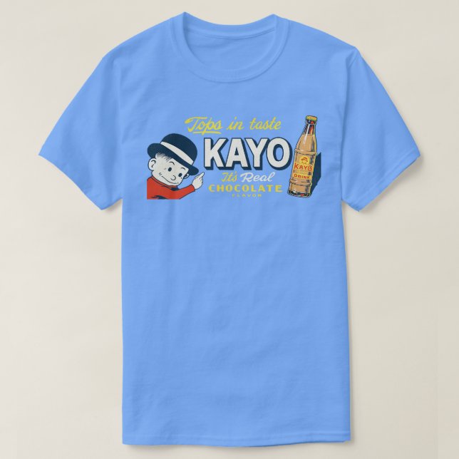 KAYO Chocolate Flavored Drink T-Shirt (Design Front)