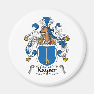 Kayser Family Crest Magnet