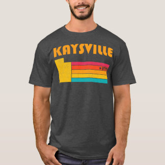 Kaysville Utah Vintage Distressed Souvenir T-Shirt