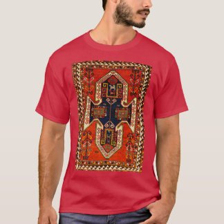 Kazak Antique Persian Rug Print T-Shirt