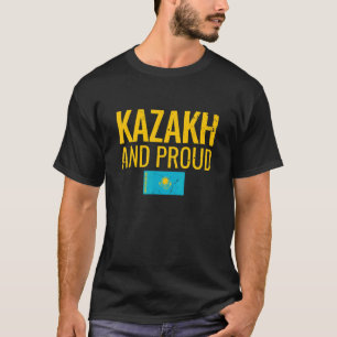 Kazakh And Proud Kazakhstan Flag 1 T-Shirt