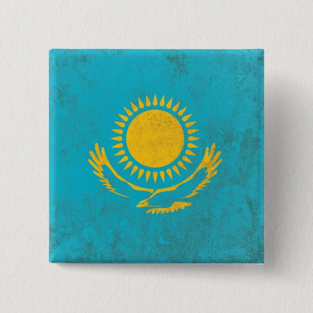 Kazakhstan Button (Front)
