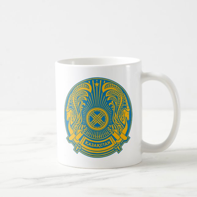 Kazakhstan Coat of Arms Mug (Right)