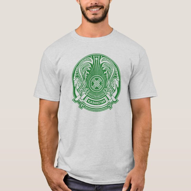 kazakhstan coat of arms T-Shirt (Front)