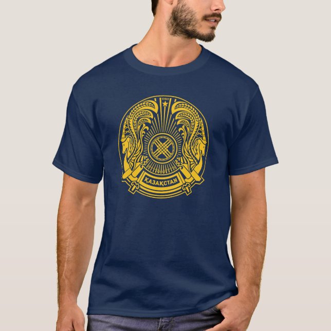 kazakhstan coat of arms T-Shirt (Front)