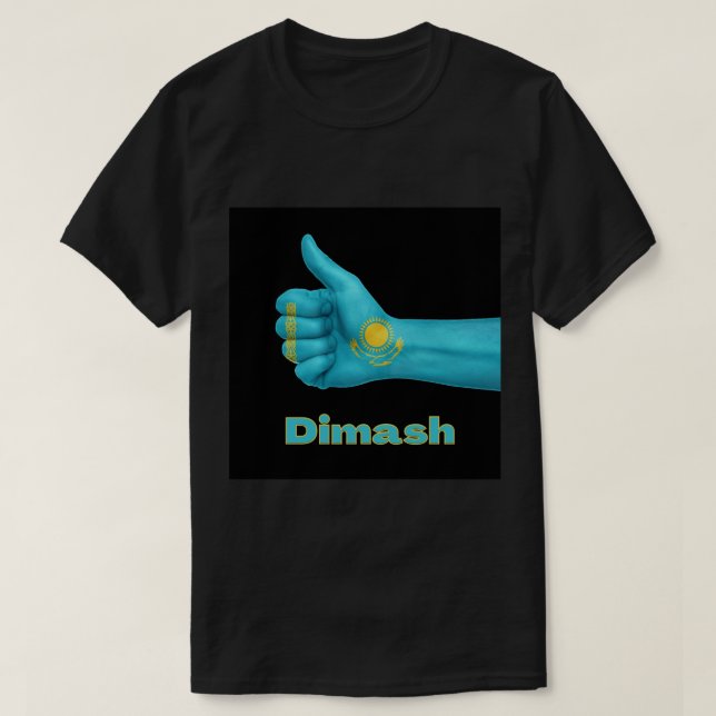 Kazakhstan DIMASH Kudaibergen Worlds Greatest Sing T-Shirt (Design Front)