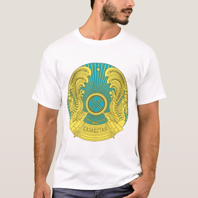 kazakhstan emblem T-Shirt (Front)