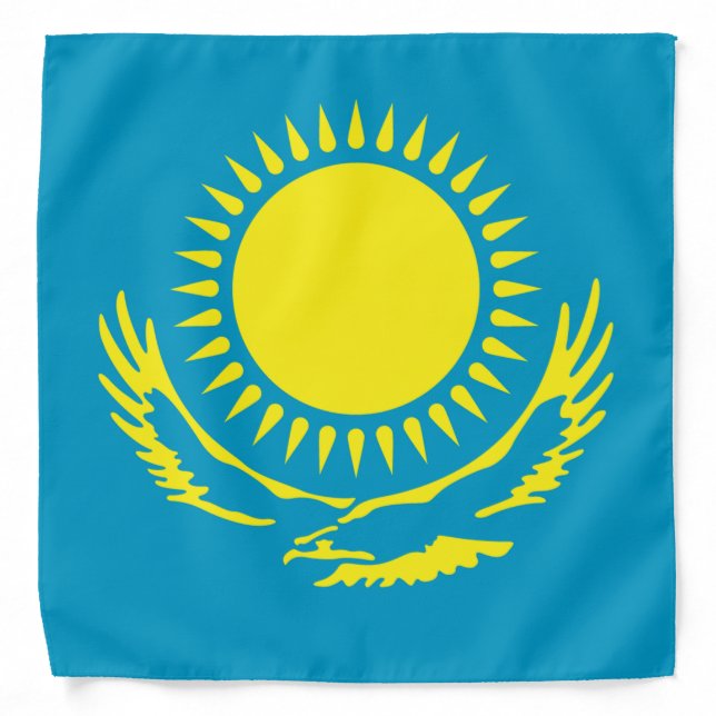 Kazakhstan Flag Bandana (Front)