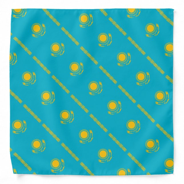 Kazakhstan Flag Bandana (Front)