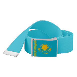 Kazakhstan flag belt