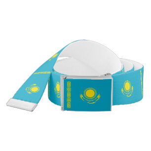 Kazakhstan Flag Belt