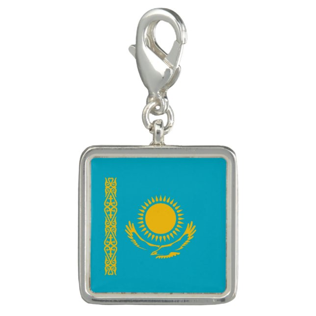 Kazakhstan flag charm (Front)