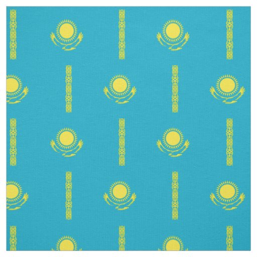Kazakhstan Flag Fabric