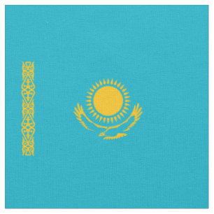 Kazakhstan flag fabric