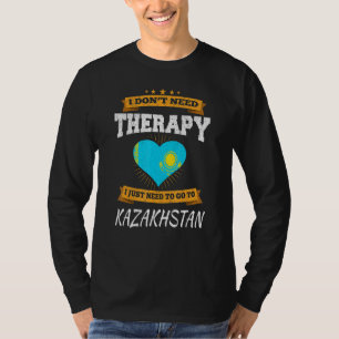 Kazakhstan Flag I Kazakhstan Vacation I Cool Kazak T-Shirt
