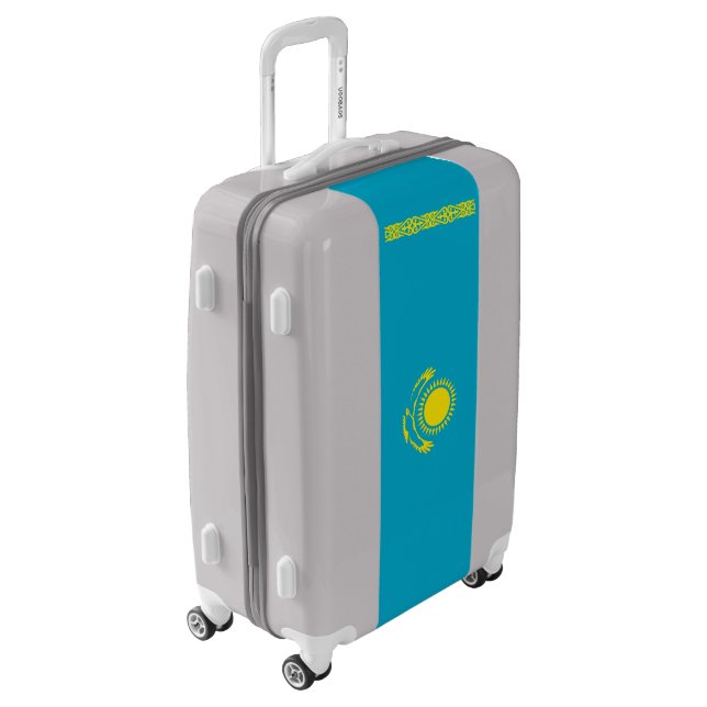 Kazakhstan Flag Luggage (Rotated Left)