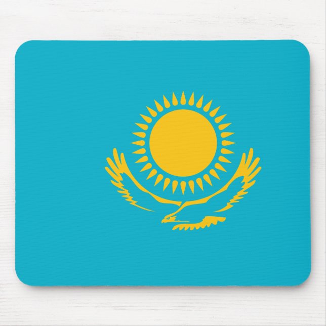 Kazakhstan Flag Mouse Pad (Front)