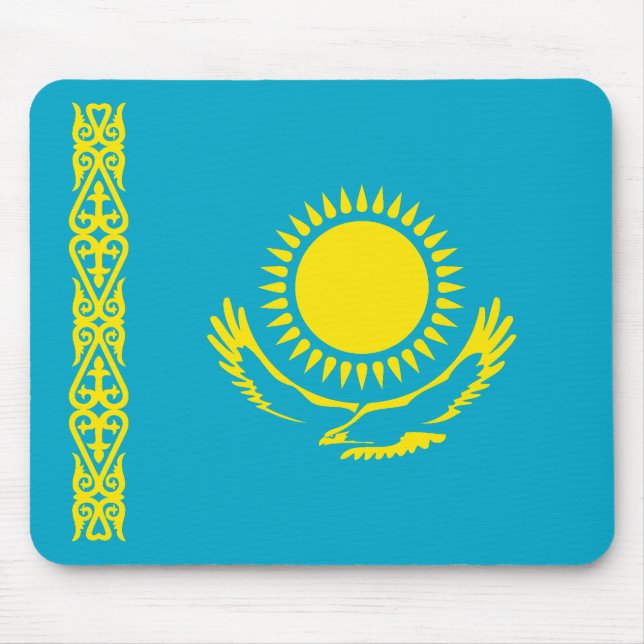 Kazakhstan Flag Mouse Pad (Front)
