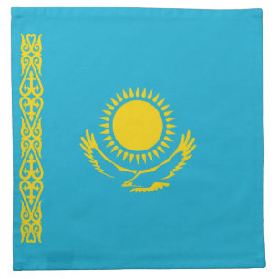Kazakhstan Flag Napkin