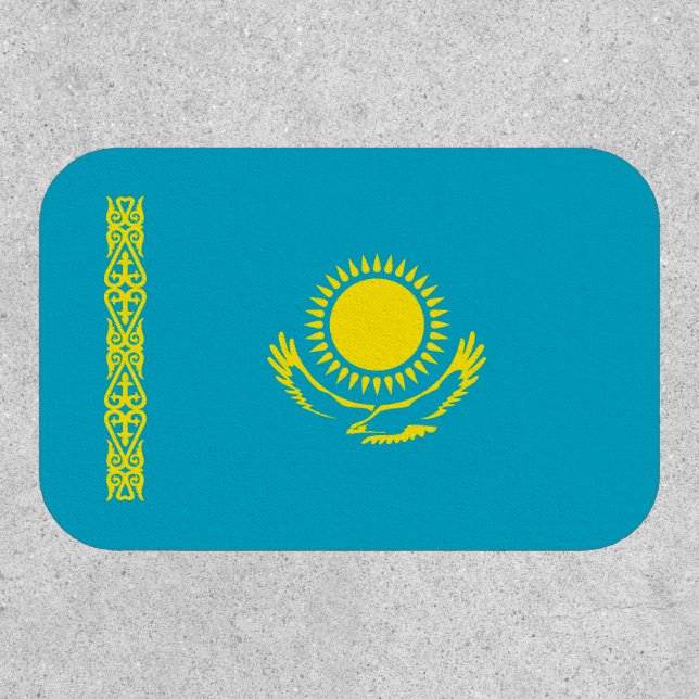Kazakhstan Flag Patch (Front)