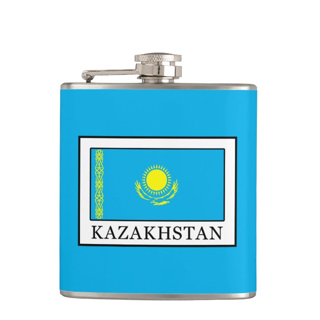 Kazakhstan Flask (Front)