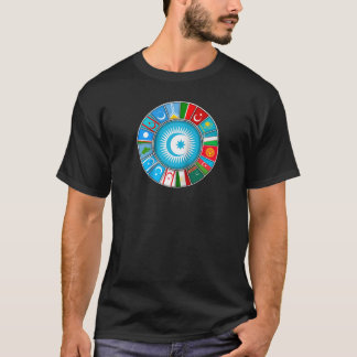 Kazakhstan Gokturk Turan Turkey Flag Turk Bayragi T-Shirt