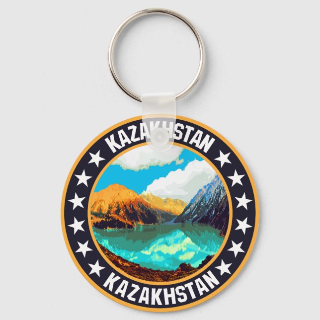 Kazakhstan                                         keychain (Front)