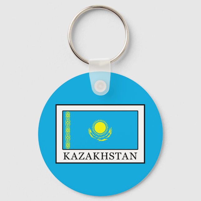 Kazakhstan Keychain (Front)
