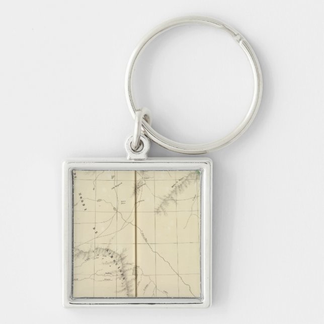 Kazakhstan, Kyrgyzstan Keychain (Front)